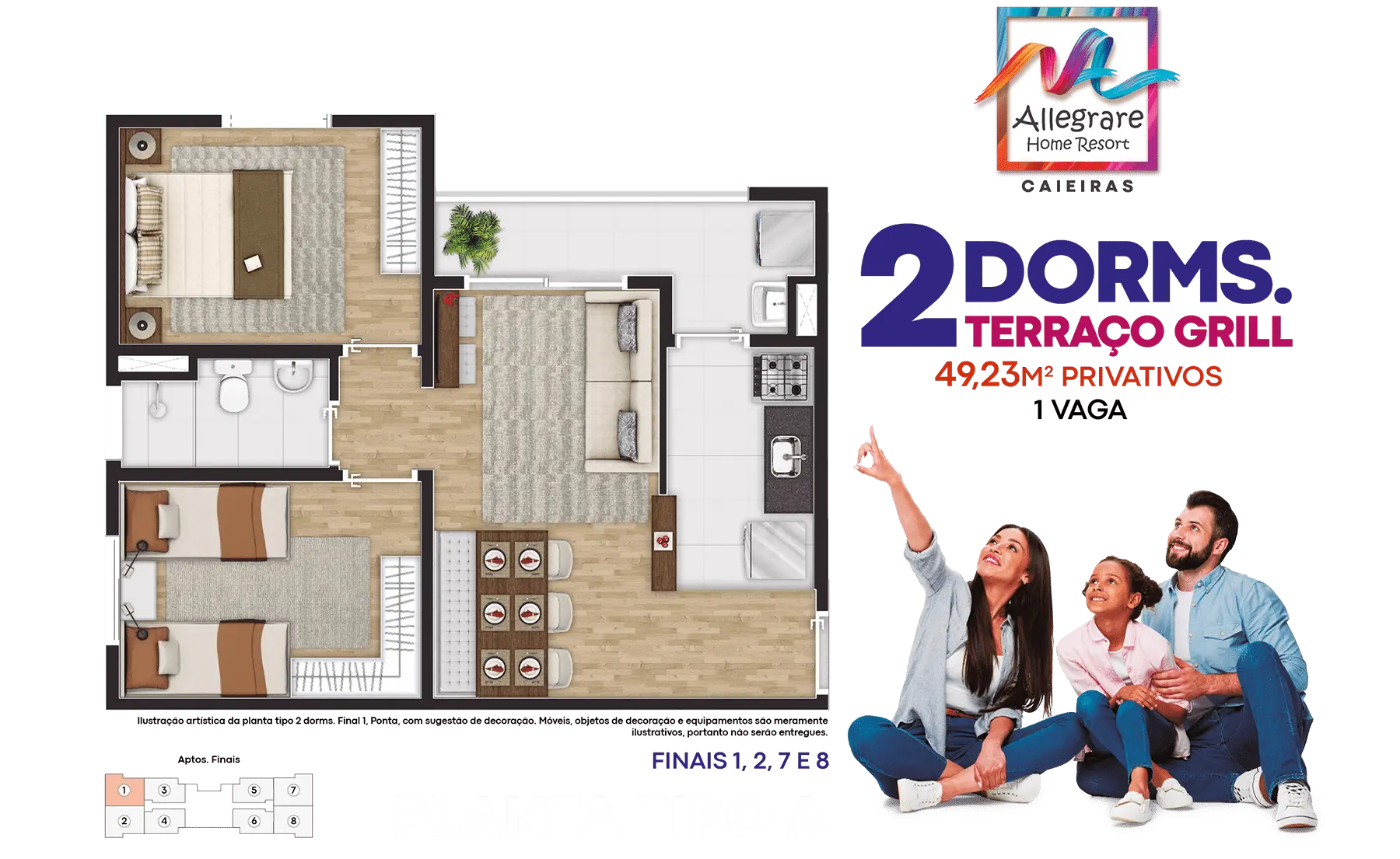 Allegrare Caieiras - Plantas