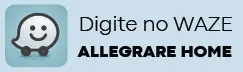 Allegrare Caieiras - Botão Waze